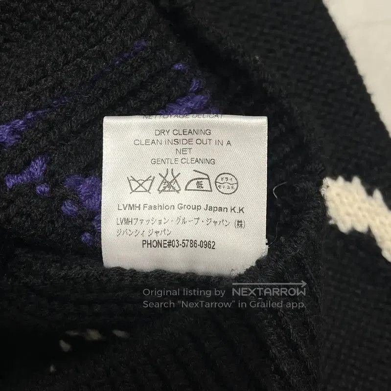 Givenchy Givenchy Black Wool Knit Sweater with Colorful Letters . Size XS / US 0-2 / IT 36-38 - 8 Thumbnail