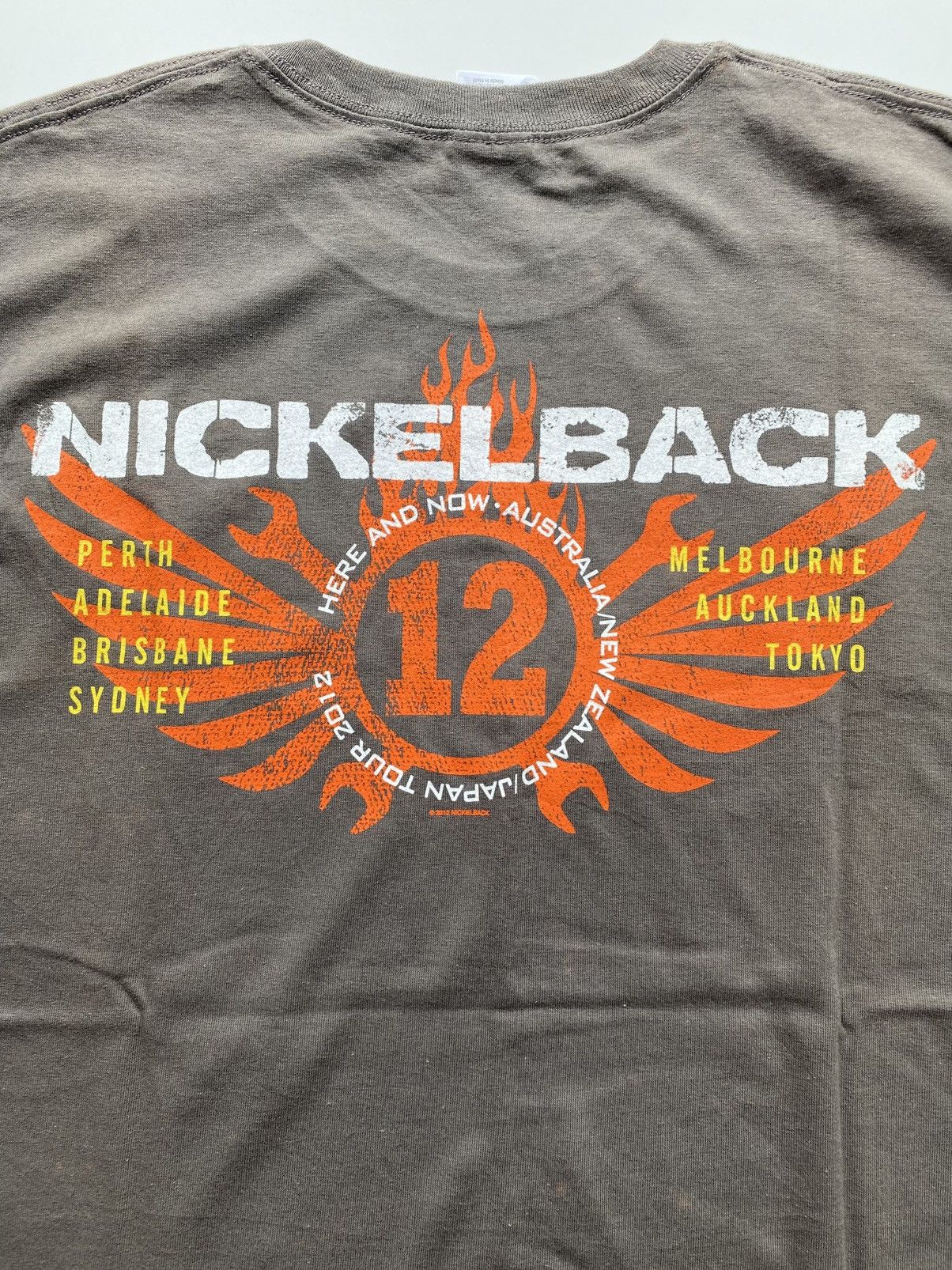 Band Tees NICKELBACK Size US L / EU 52-54 / 3 - 4 Thumbnail