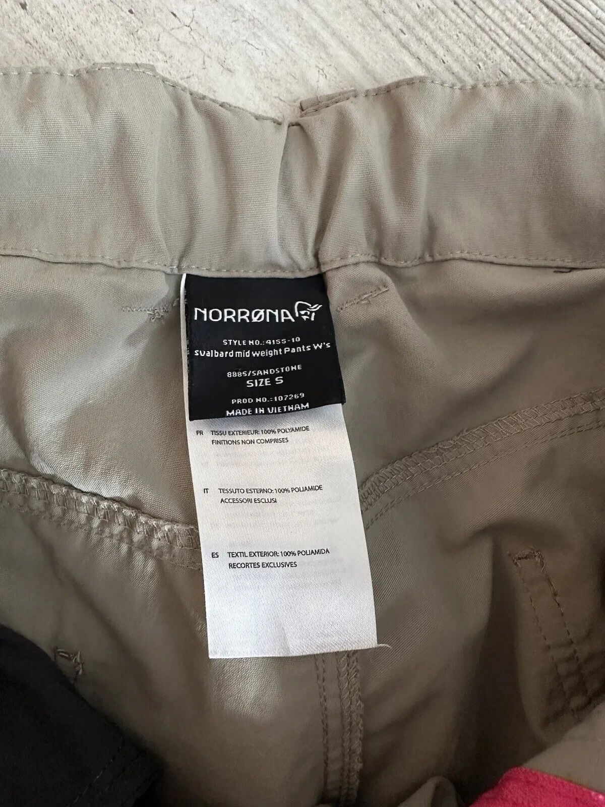 Norrona Norrona Svalbard Light Weight Hybrid Pants Hiking Outdoor Size 26" / US 2 / IT 38 - 10 Thumbnail