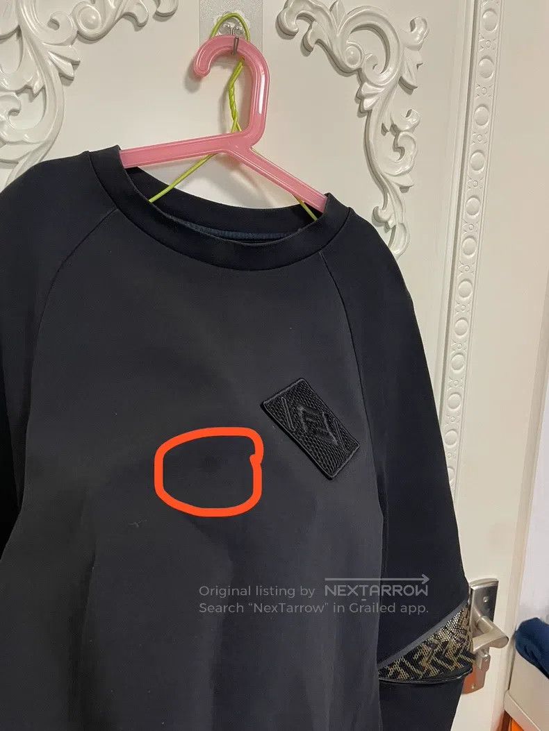 Fendi Fendi Black Net Hoodie Size L / US 10 / IT 46 - 4 Thumbnail