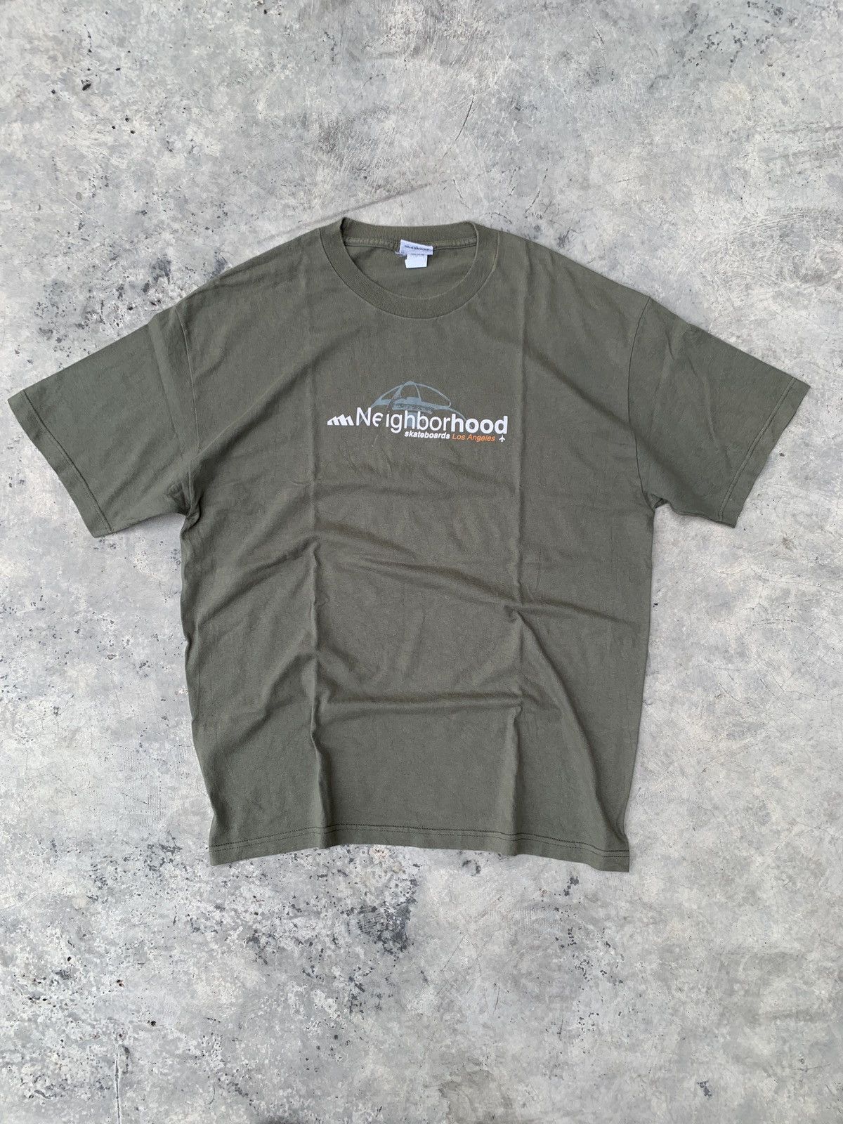 Neighborhood 🔥SOLD🔥90's Neighborhood LA Skate Olive Green XLarge Size US XL / EU 56 / 4 - 1 Thumbnail