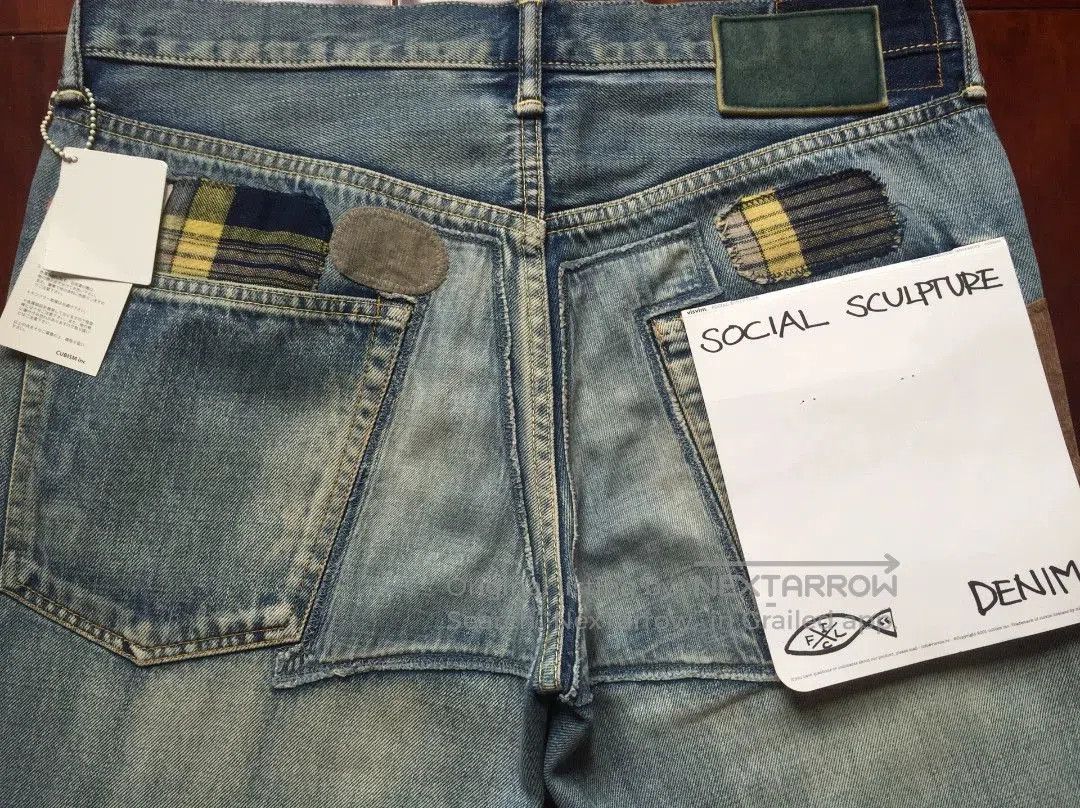 Visvim visvim 03d8 Blue Denim Jeans. Size US 34 / EU 50 - 7 Thumbnail
