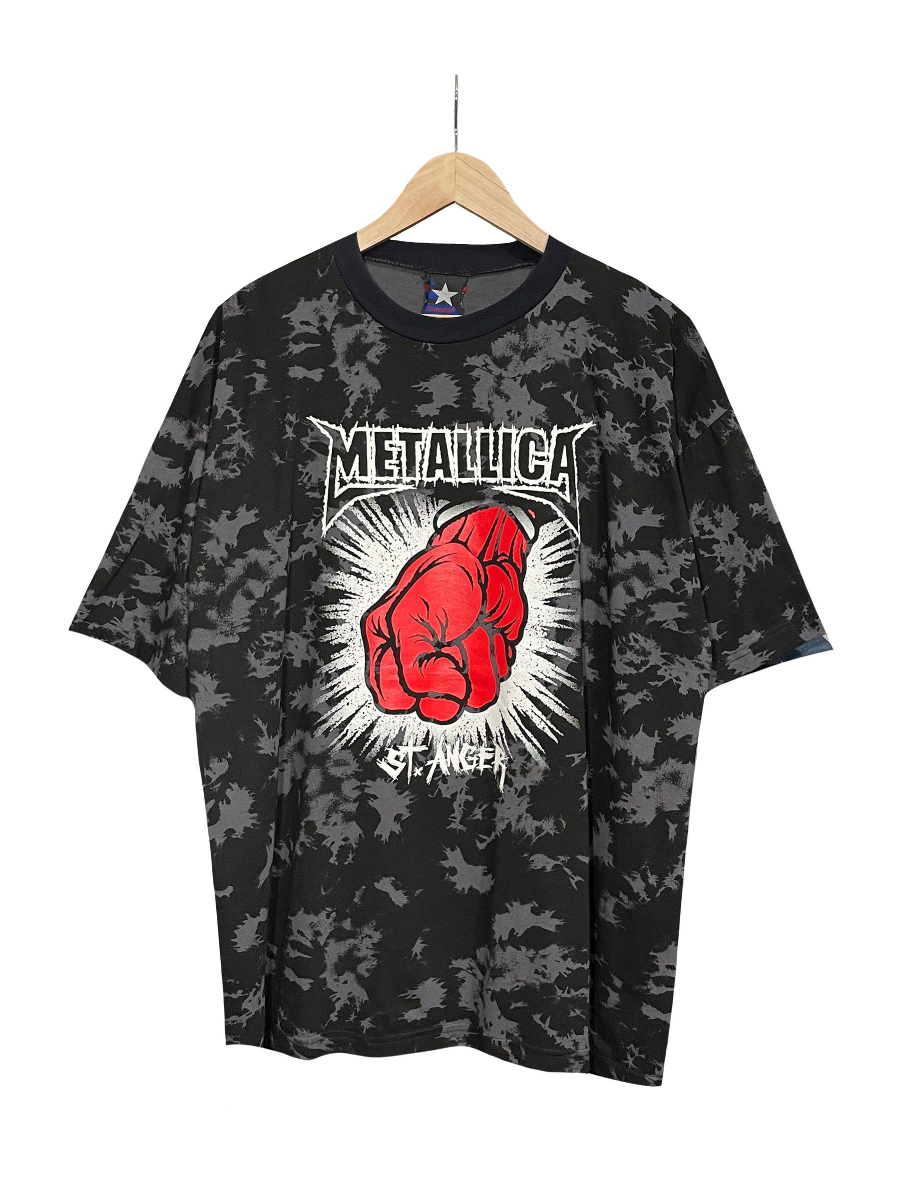 Band Tees × Converse × Vintage Super rare 2004 Metallica St Anger 