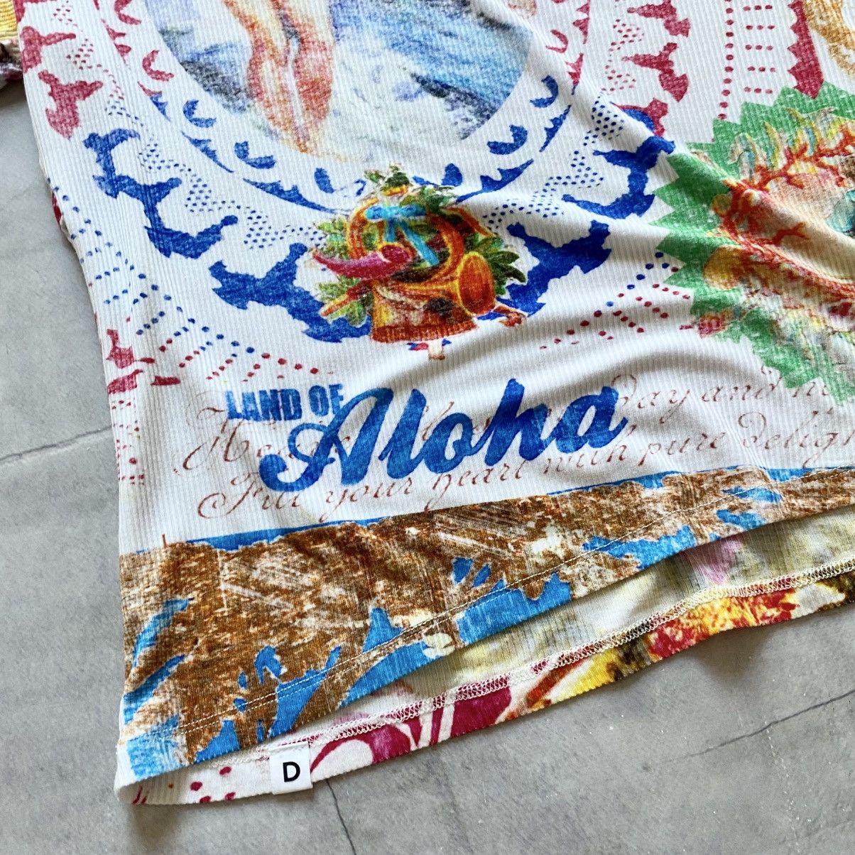 Ed Hardy Y2K Land Of Aloha AOP Ed Hardy Style Hysteric Glamour Vibe Size S / US 4 / IT 40 - 8 Thumbnail