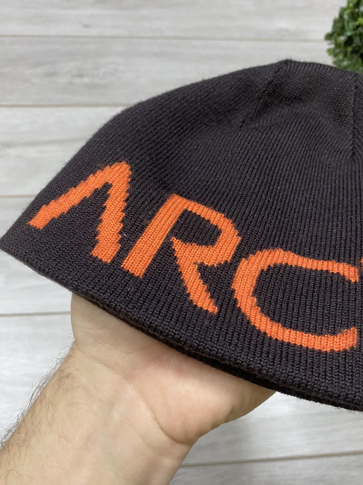 Arc'teryx 🐝 Arcteryx 🍊 wool hat word head toque letters spell out Size ONE SIZE - 3 Thumbnail