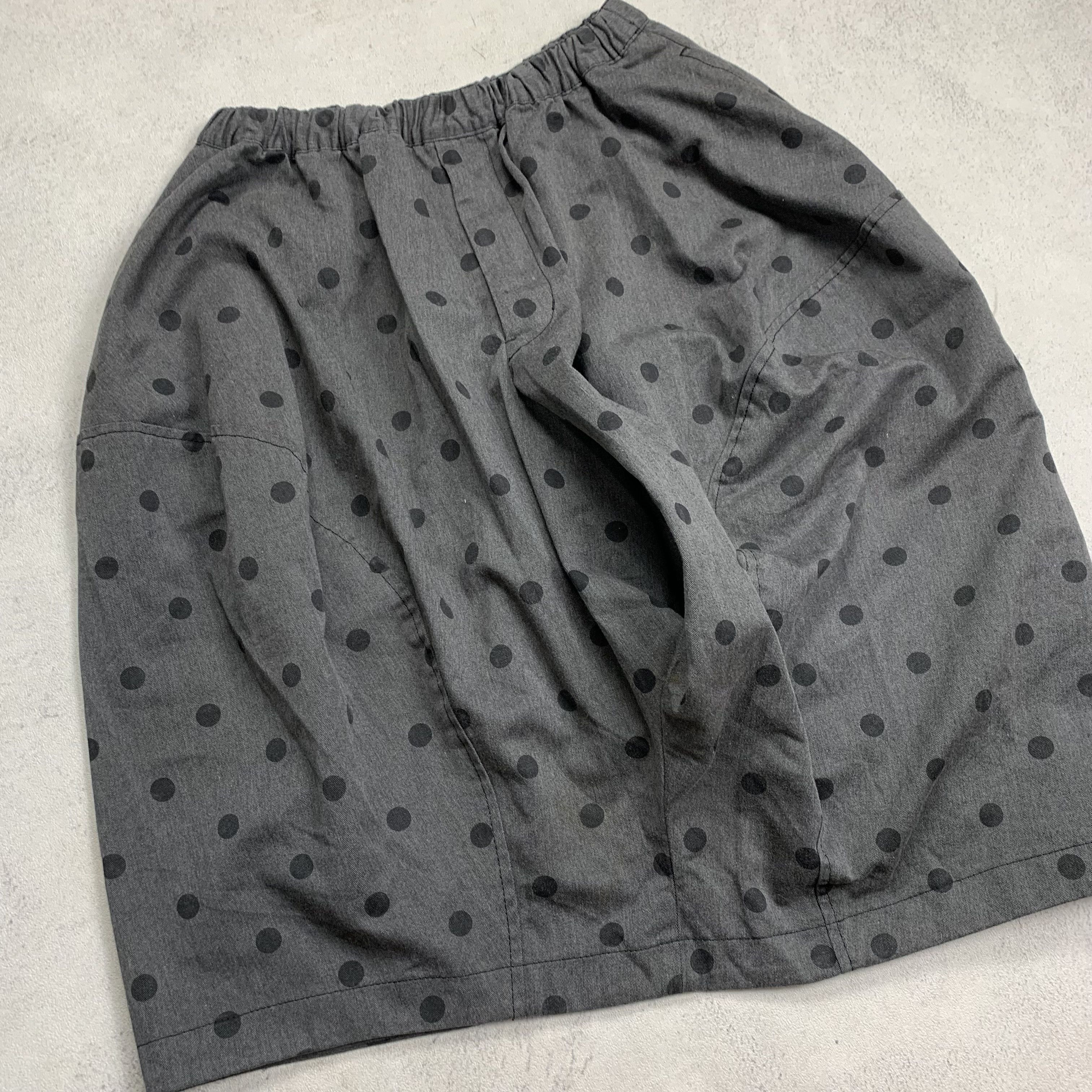 Comme des Garcons Black Comme Des Garcons CDG Polkadot Skirts Size 28" / US 6 / IT 42 - 2 Thumbnail