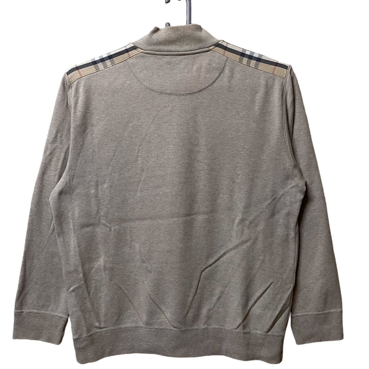 Burberry Burberry half zipper sweatshirt Size US L / EU 52-54 / 3 - 2 Thumbnail
