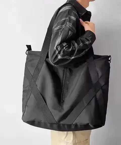 VIBE Fashion grunge unisex waterproof messenger tote bag Size ONE SIZE - 1 Thumbnail