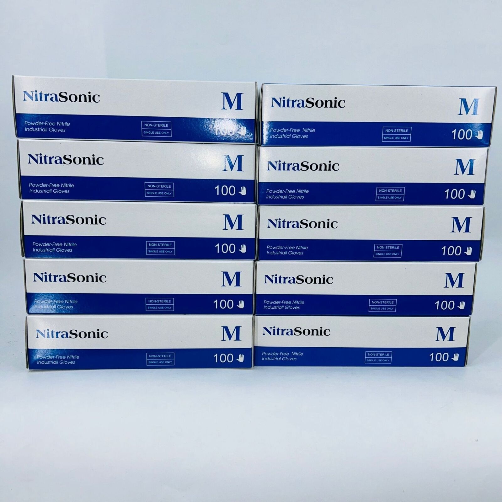 Body Glove UNISEX NITRASONIC POWDER-FREE SIZE MEDIUM NITRILE GLOVES Size ONE SIZE - 4 Thumbnail