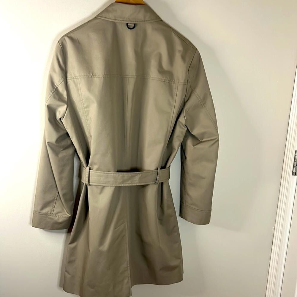 Hugo HUGO - Modern Belted Trench - 38R - khaki color Size US M / EU 48-50 / 2 - 5 Thumbnail