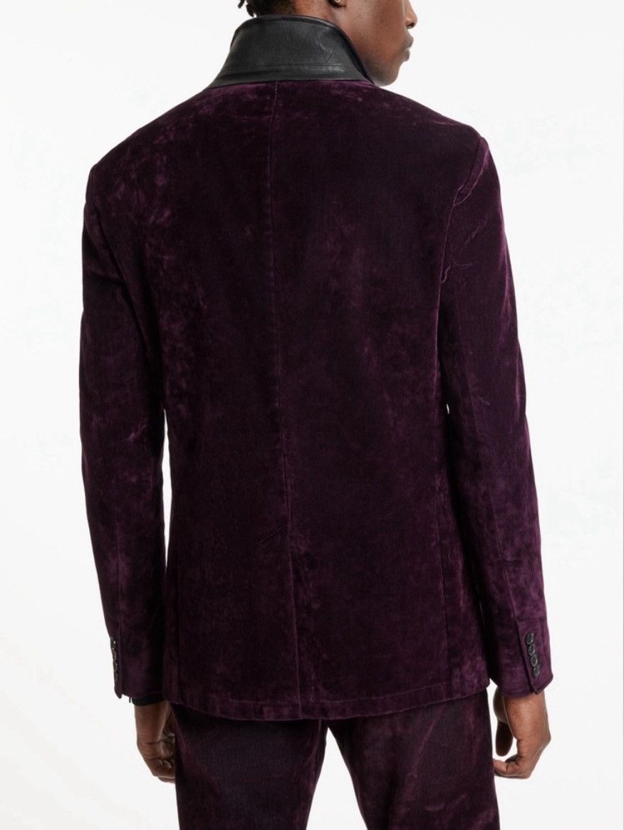 John Varvatos Woodward flocked velvet jacket EU 50 USA 40 Size US M / EU 48-50 / 2 - 5 Thumbnail