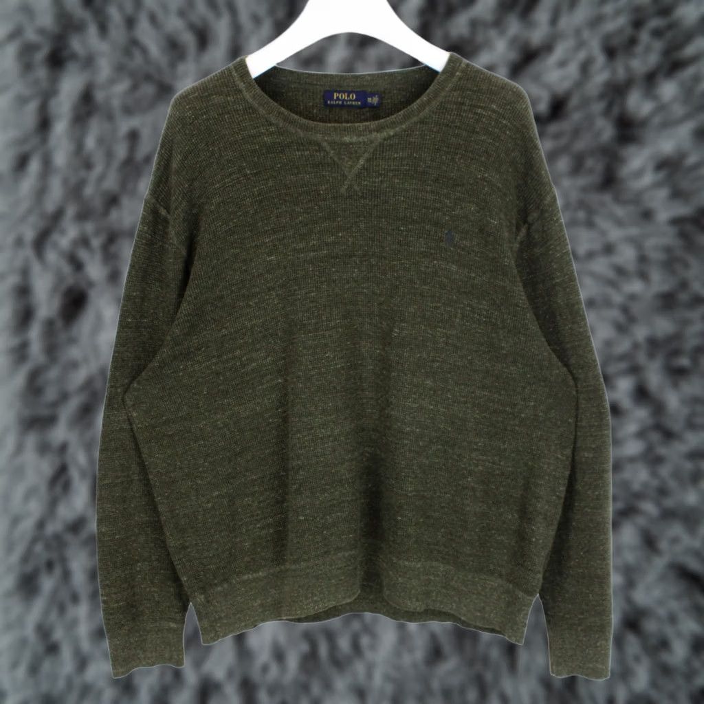 Polo Ralph Lauren POLO RALPH LAUREN Jumper Men's 2XL Green Patterned Stretch Pullover Knitted Size US XXL / EU 58 / 5 - 1 Thumbnail
