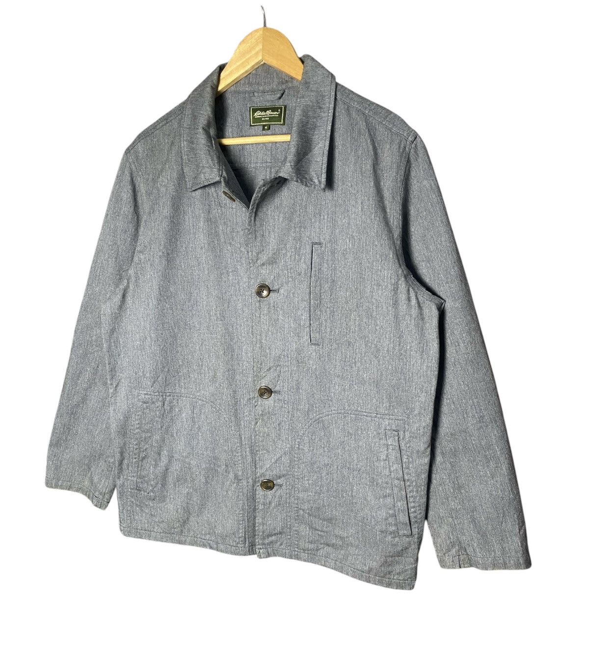 Eddie Bauer 2000s Eddie Bauer Chore Button Jacket Size US M / EU 48-50 / 2 - 2 Thumbnail
