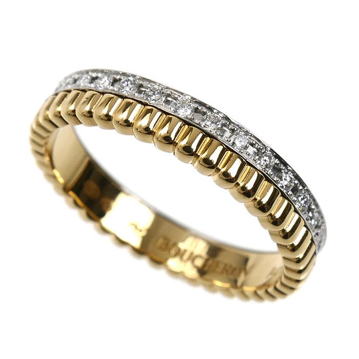 Other Boucheron Boucheron Quatre Radiant Au750 Diamond Ring Size 8 Precious Metal Ring JAL00134 DUTY FREE for USA Size ONE SIZE - 1 Thumbnail