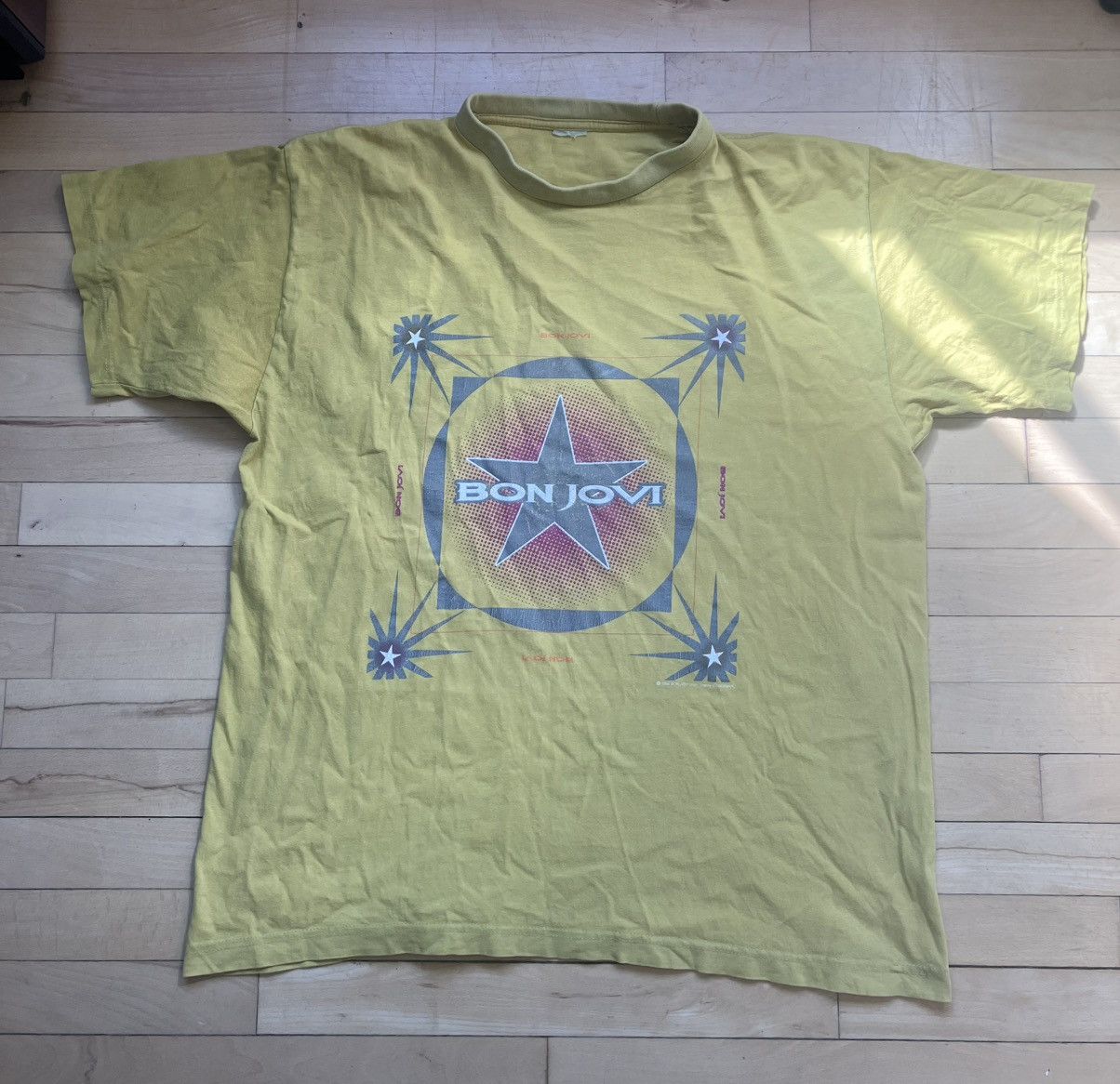 Band Tees Bon Jovi euro tour band tee Size US XL / EU 56 / 4 - 1 Thumbnail