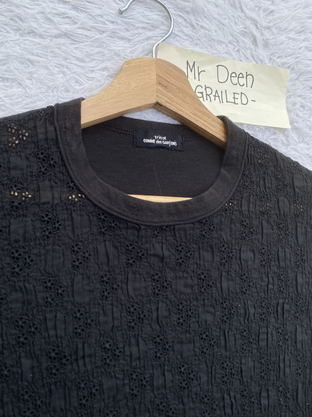 Comme des Garcons Rare tricot AD2014 CDG Comme Des Garcons Tshirt Size S / US 4 / IT 40 - 7 Thumbnail