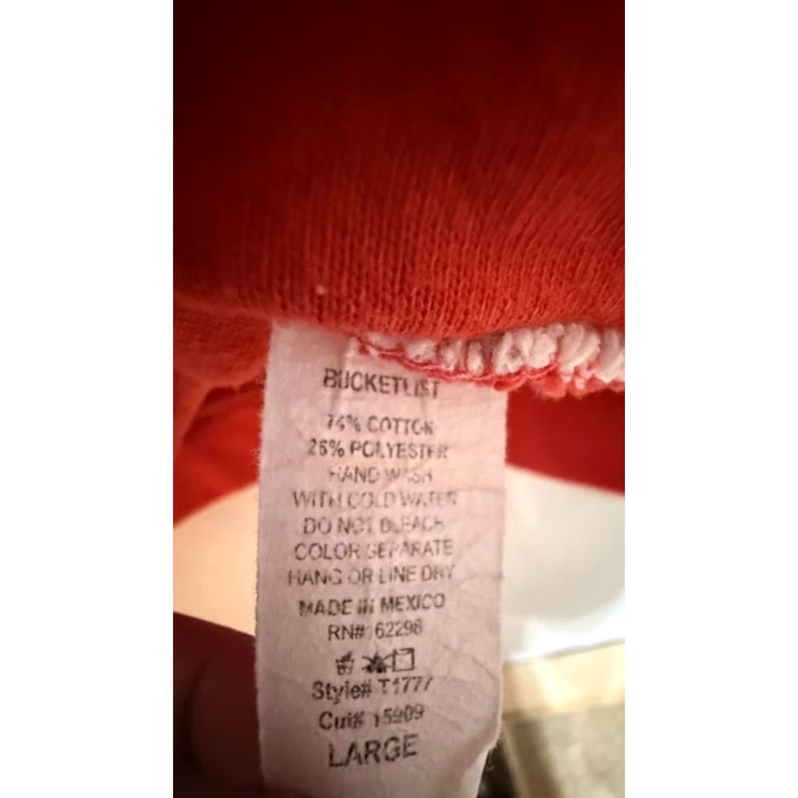 Pinko Bucket List Colorblock Sweatshirt Womens L Red Pink Crewneck Pullover Size L / US 10 / IT 46 - 4 Thumbnail