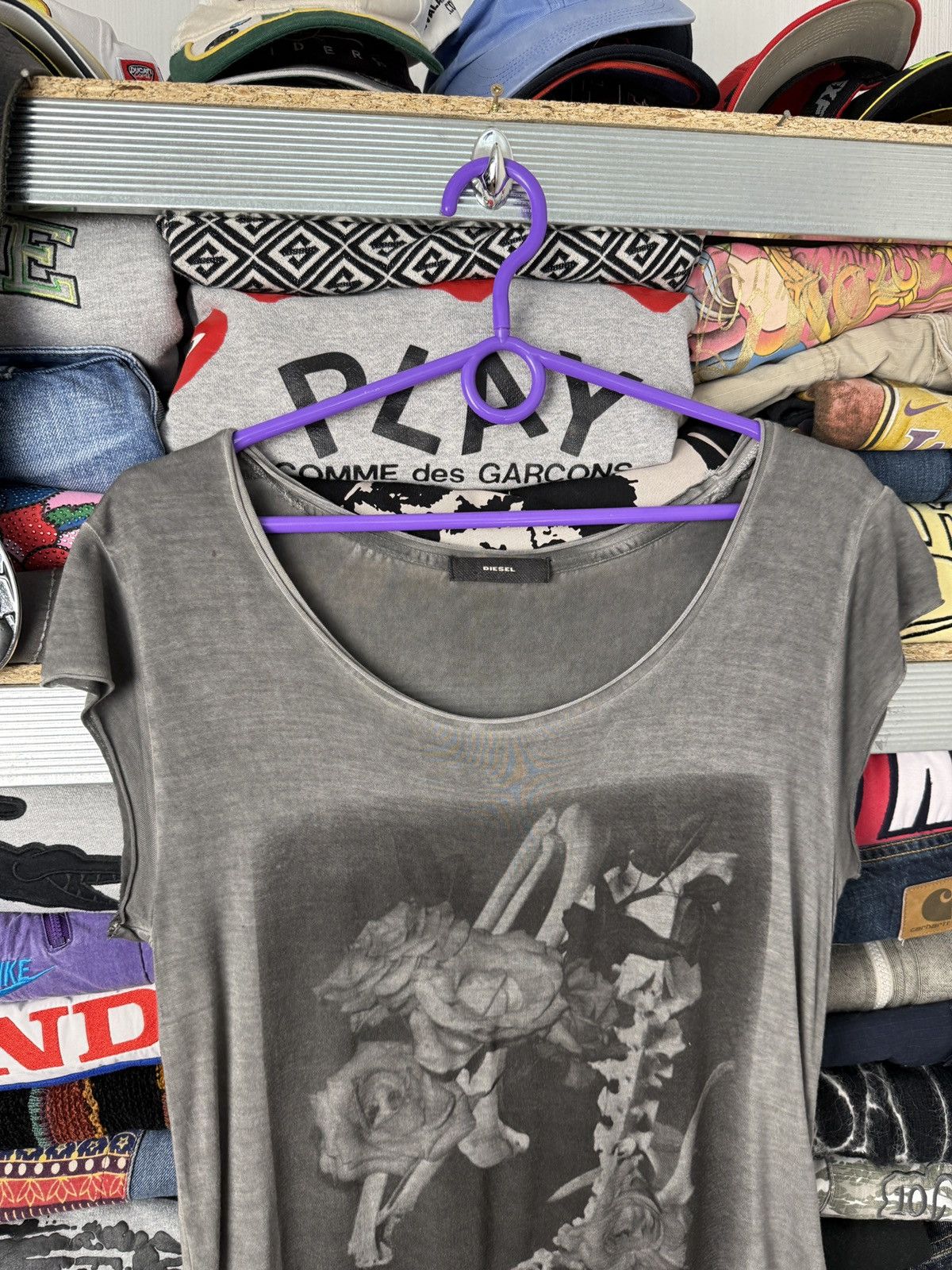 Diesel Y2K Diesel Avant Garde Tank Top PunkRock Streetwear Hype Size US S / EU 44-46 / 1 - 3 Thumbnail