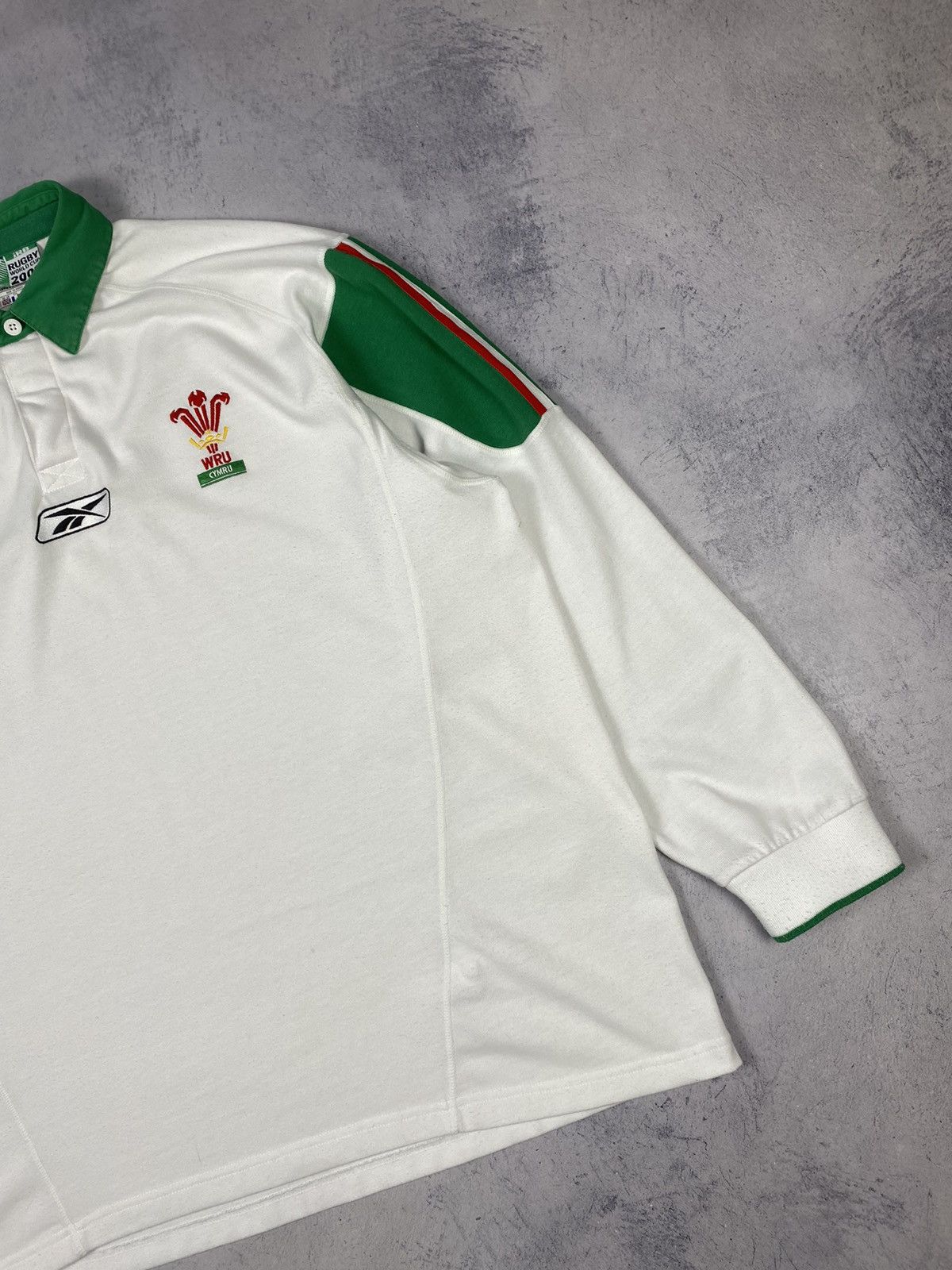 Reebok Vintage Wales Rugby World Cup 2003 Away Jersey Reebok Size US XL / EU 56 / 4 - 4 Thumbnail