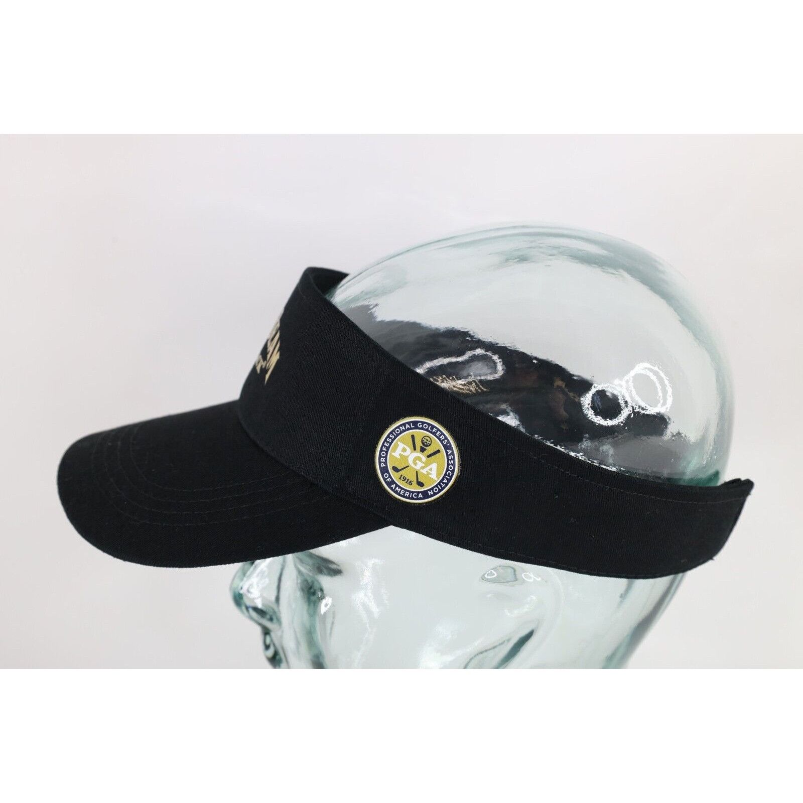 Vintage Streetwear Jim Beam Black PGA Tour Golfing Golf Visor Hat Size ONE SIZE - 3 Thumbnail