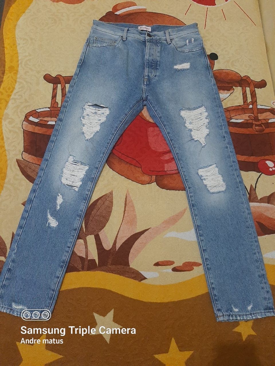 Palm Angels Palm Angels Distressed jeans Size US 30 / EU 46 - 1 Thumbnail