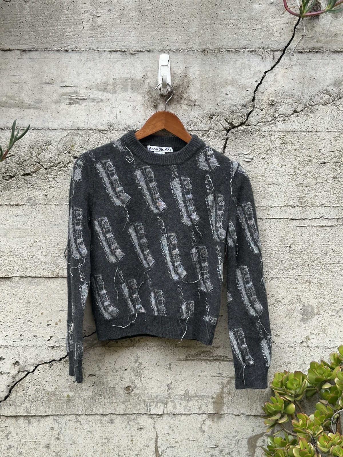 Acne Studios RARE GRAIL Acne Studios artistry telephone raw sweater Size US S / EU 44-46 / 1 - 2 Thumbnail