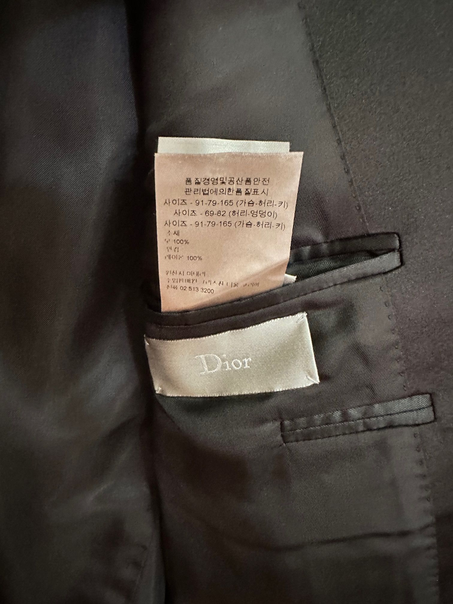 Dior [FINAL PRICE] Dior Homme Wool Suit Size.44 Size 44R - 8 Thumbnail