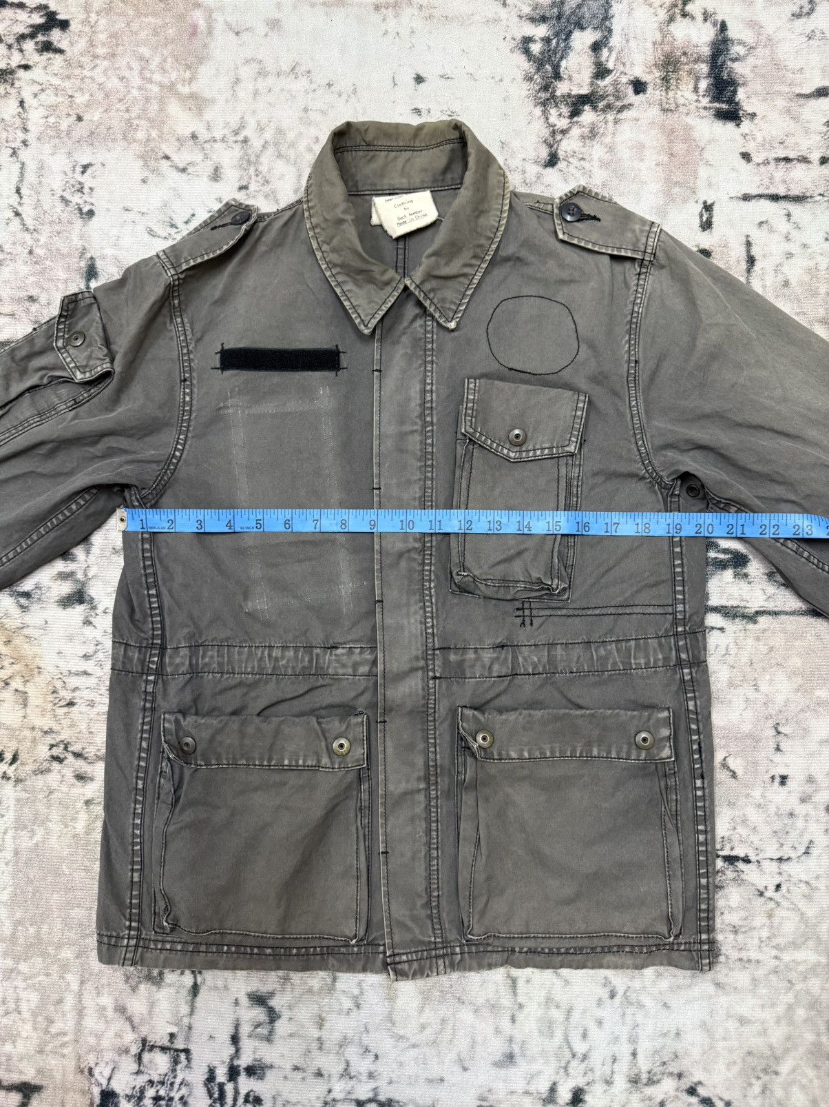 Japanese Brand × Vintage Back Number Sahsiko M65 Jacket Size US S / EU 44-46 / 1 - 17 Thumbnail