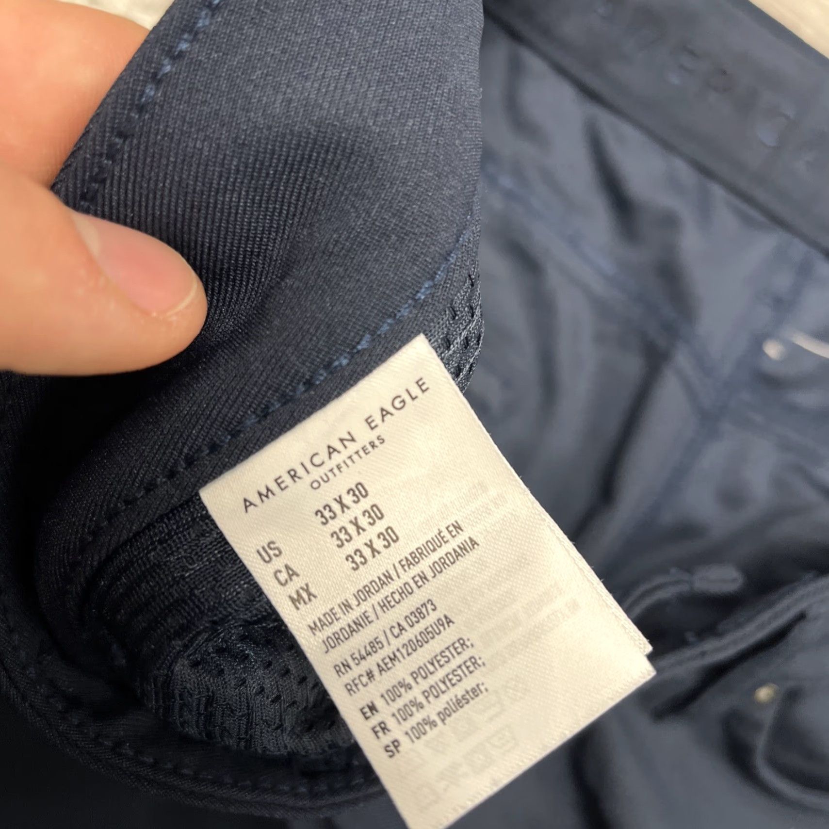 American Eagle Outfitters VINTAGE American Eagle Outfitters Mens Golf Active Slim Trouser Pants NWOT 33x30 Stretch Chino Size US 33 - 6 Thumbnail