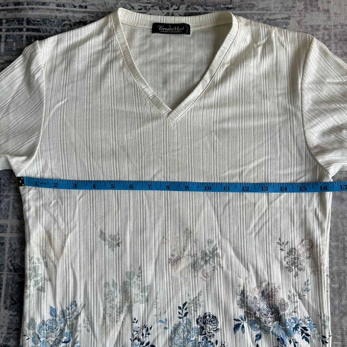 Tornado Mart Tornado Mart Flower Short Sleeve Size US XXS / EU 40 - 16 Thumbnail