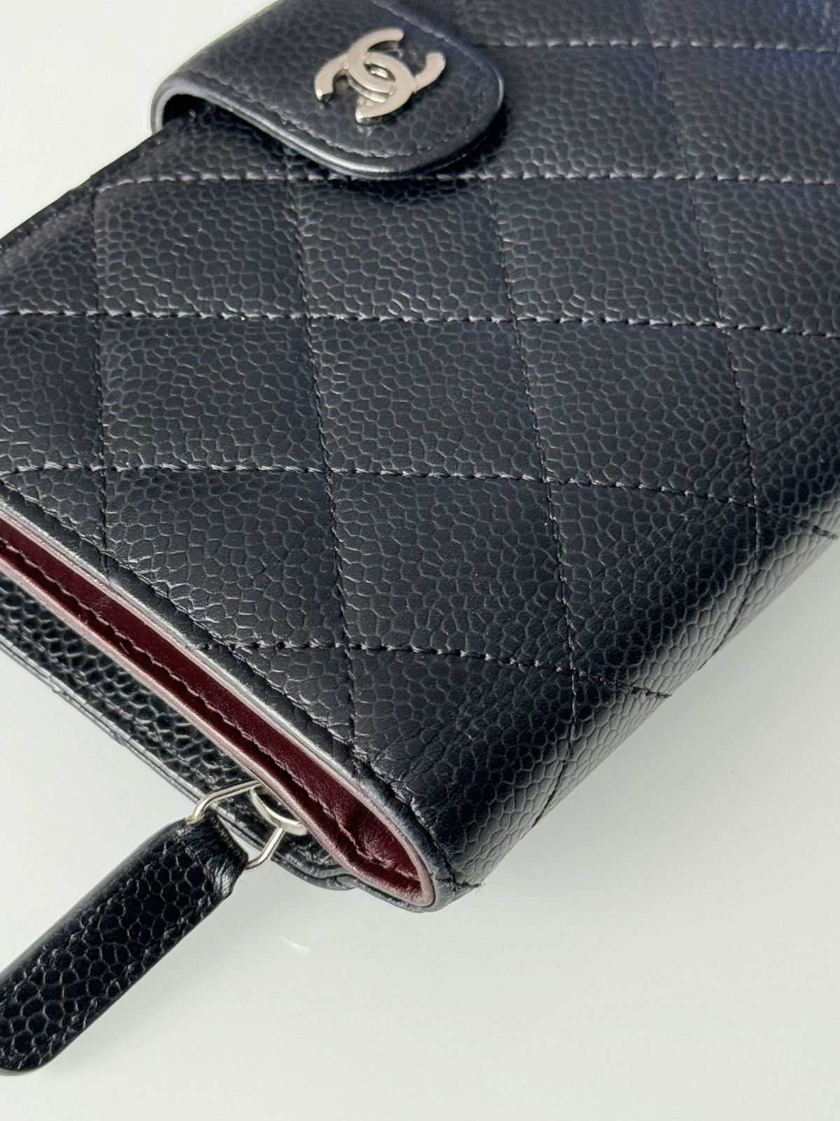 Chanel Chanel Caviar French Wallet Size ONE SIZE - 12 Thumbnail
