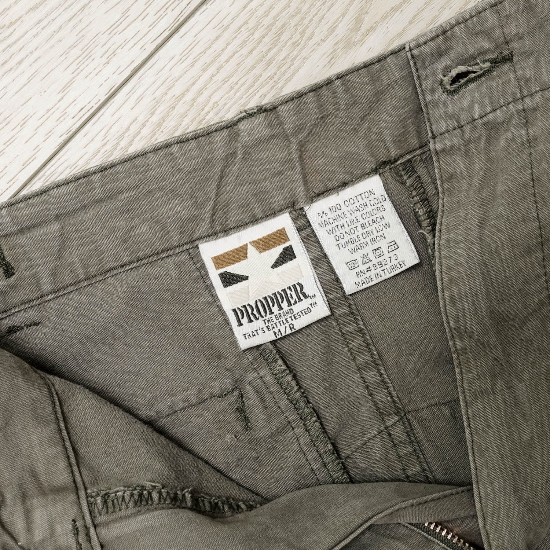 Vintage VTG Unisex Distressed Sun Faded Military Pants Made Turkey Size US 34 / EU 50 - 3 Thumbnail