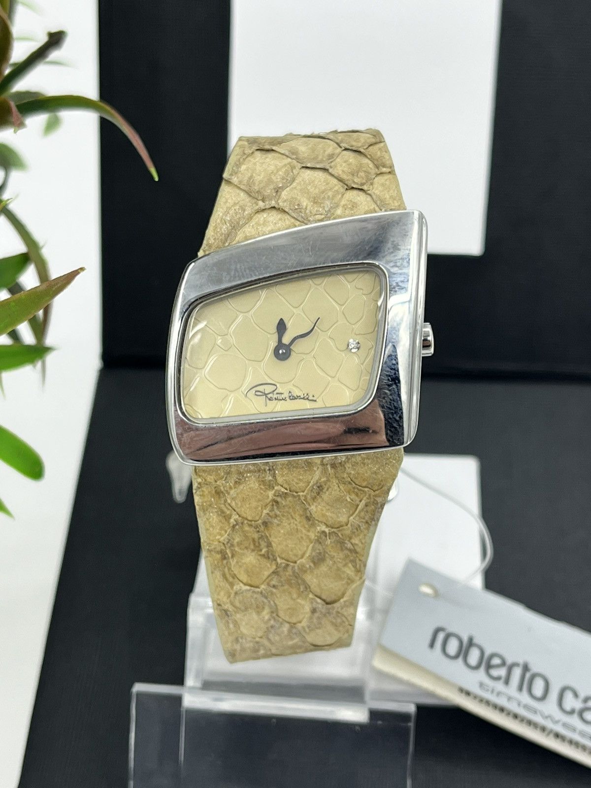 Roberto Cavalli Roberto Cavalli Women's Quartz Wristwatch Leather Strap -New Size ONE SIZE - 6 Thumbnail