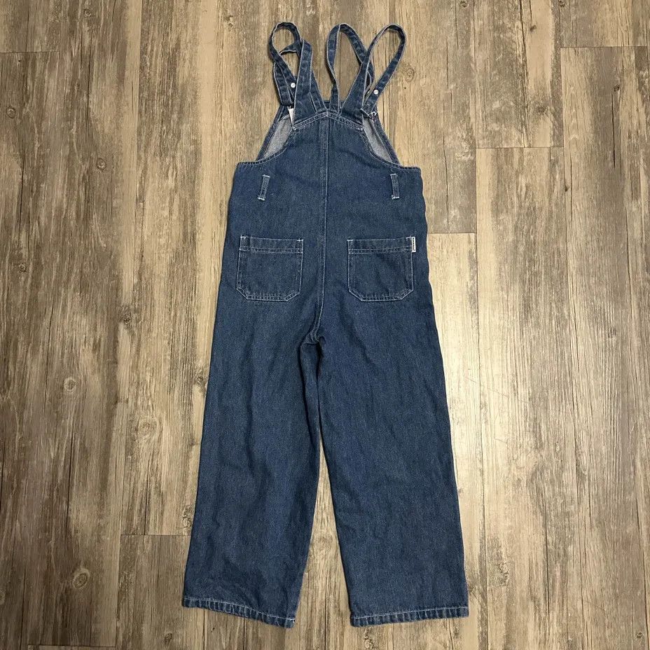 Nickelodeon Vintage 90s Nickelodeon Rugrats Soccer Denim Overalls Size 28" / US 6 / IT 42 - 7 Thumbnail
