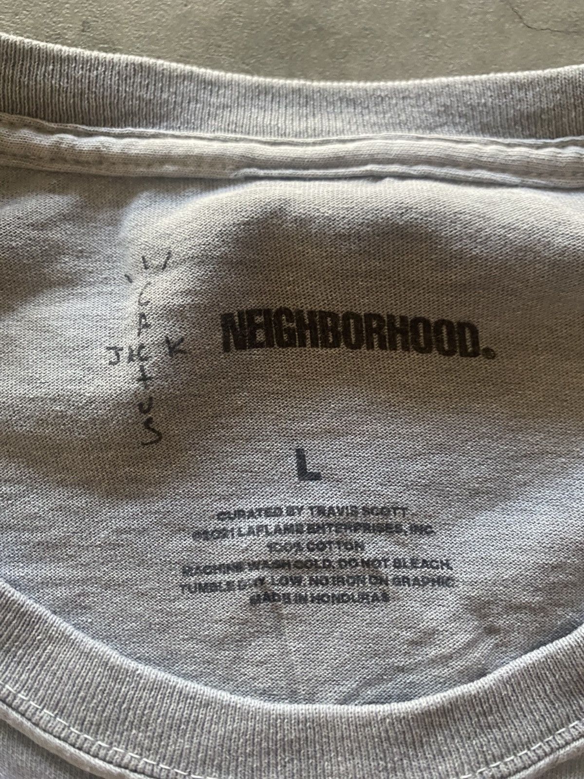 Neighborhood × Travis Scott Neighborhood Travis Scott Cactus Jack Tee Carousel Size US L / EU 52-54 / 3 - 3 Thumbnail