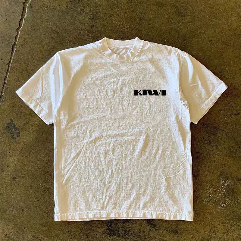 Japanese Brand × Vintage Kiwi pattern loose vintage cotton t-shirt Size US M / EU 48-50 / 2 - 2 Thumbnail
