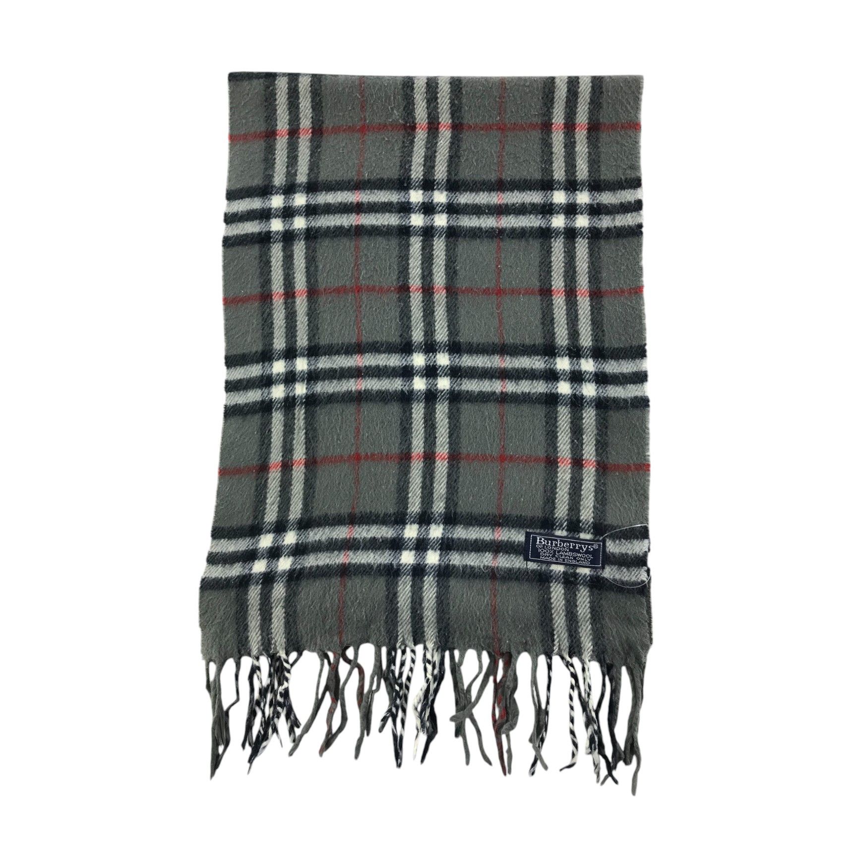 Burberry × Vintage Burberry Scarf / Muffler / Neckwear - WW2864 Size ONE SIZE - 2 Thumbnail