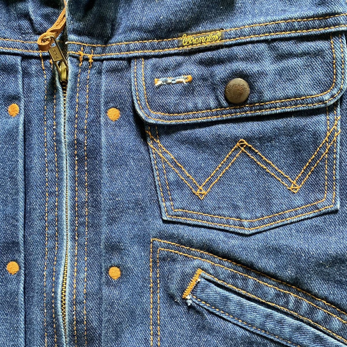 Vintage × Wrangler Wrangler denim jacket vintage Size M / US 6-8 / IT 42-44 - 6 Thumbnail