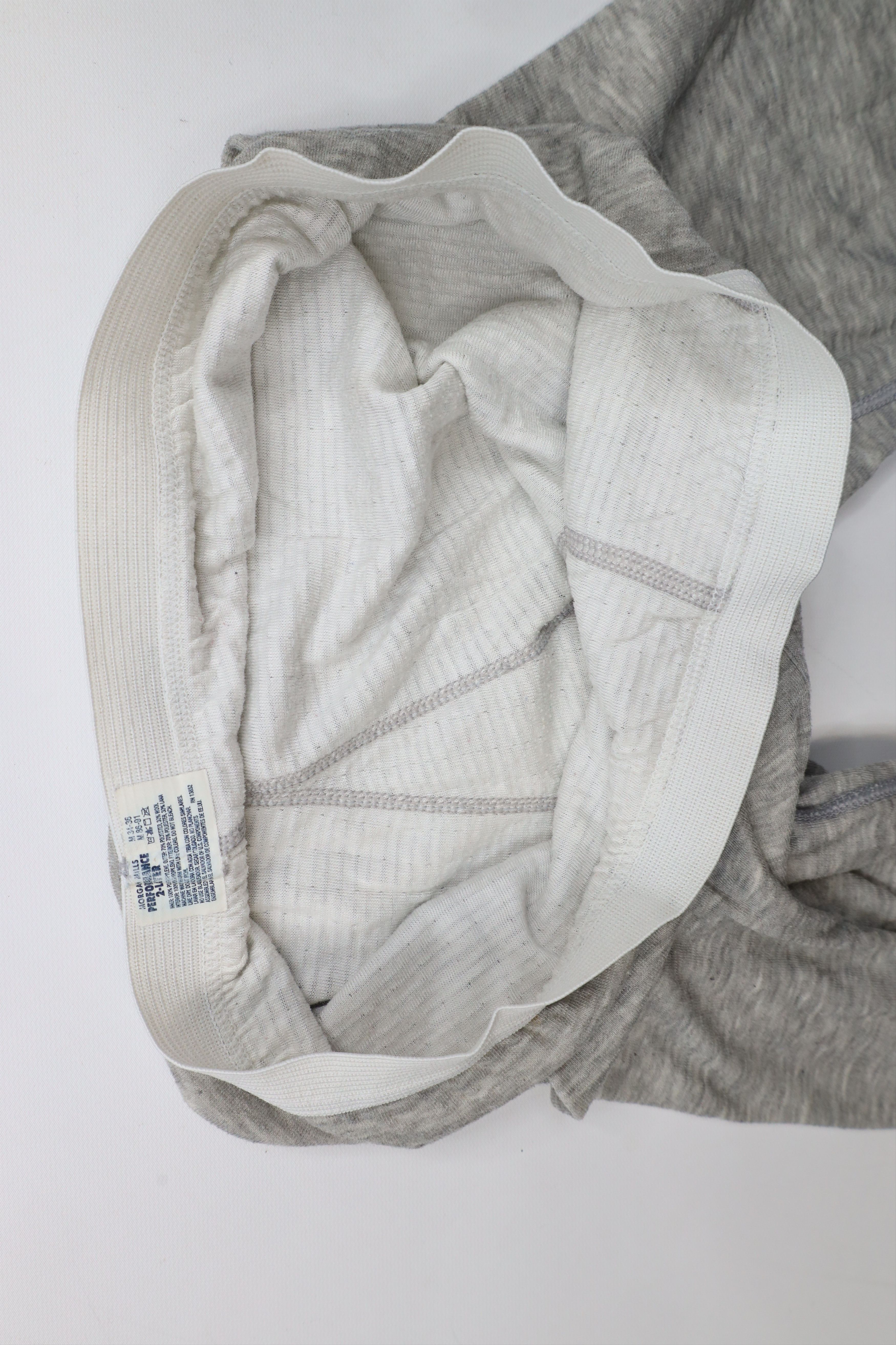 Vintage Vintage 90s Streetwear Wall Wool Blend Thermal Pants Gray Size US 34 / EU 50 - 7 Thumbnail