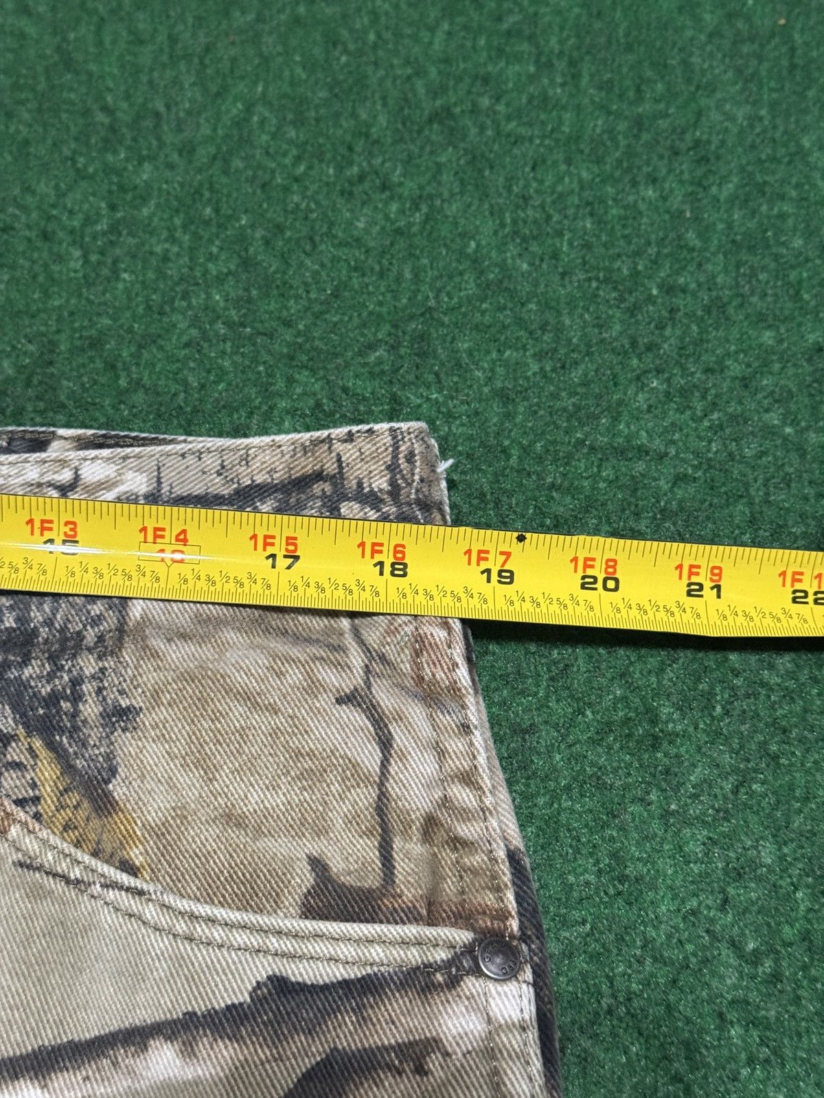 Wrangler Vtg Y2K Wrangler Realtree Baggy Skater Hip Hop Camo Pants Size US 37 - 5 Thumbnail