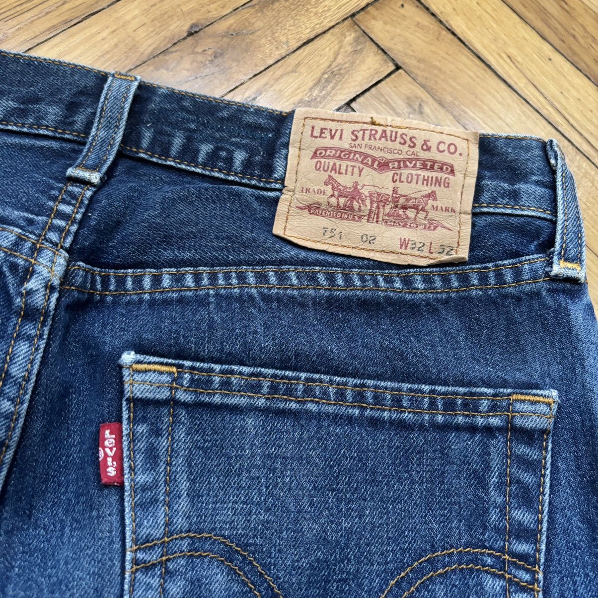 Levi's Vintage Y2K Levi’s 751 02 denim pants Japan style Size US 32 / EU 48 - 3 Thumbnail