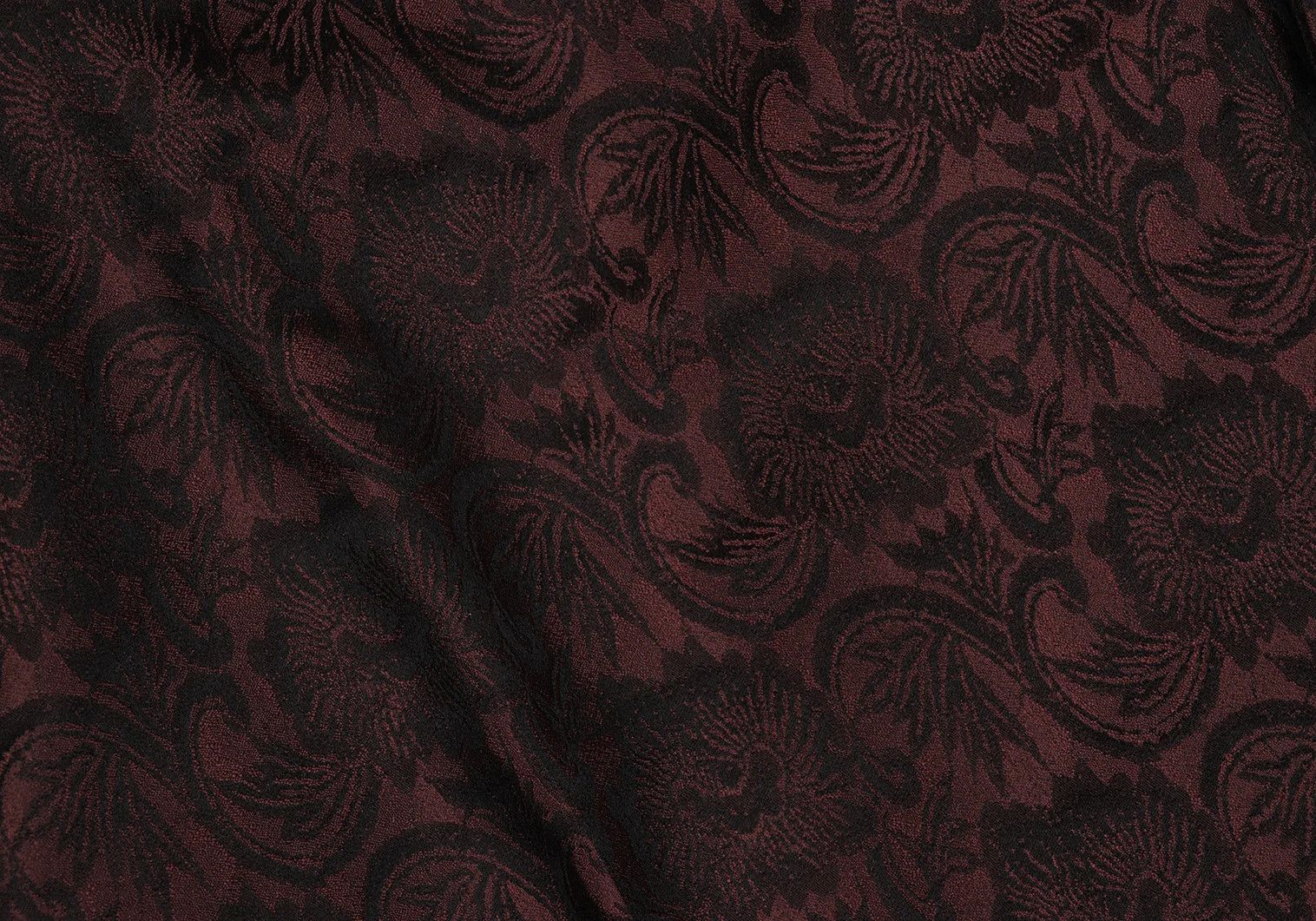 Jean Paul Gaultier Damask Jacquard Suit Set in Wine Size 48/46 Size US M / EU 48-50 / 2 - 17 Thumbnail