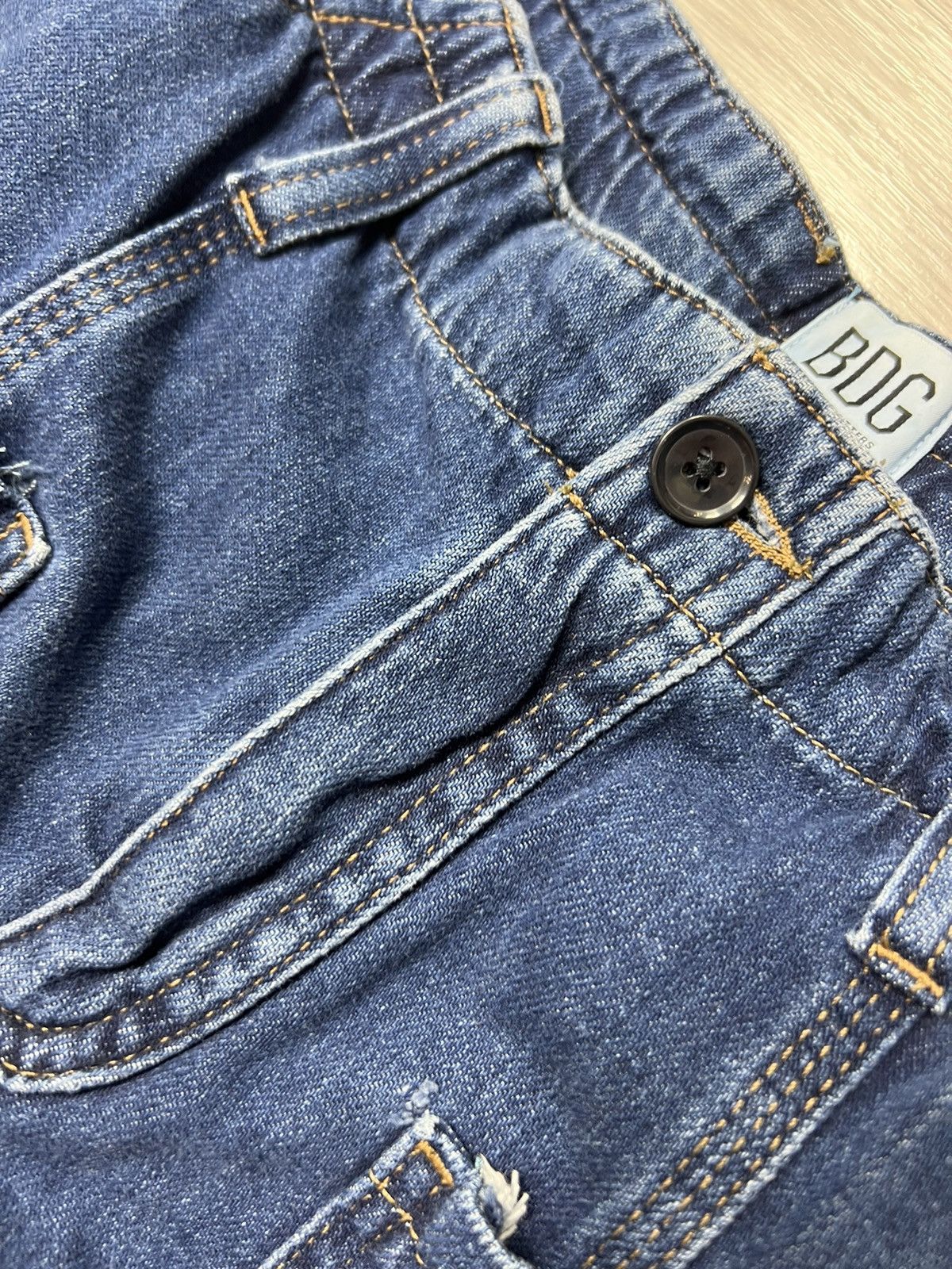 Bdg BDG Multi Pocket Baggy Denim Pants Wide Leg Jeans Size US 34 / EU 50 - 9 Thumbnail