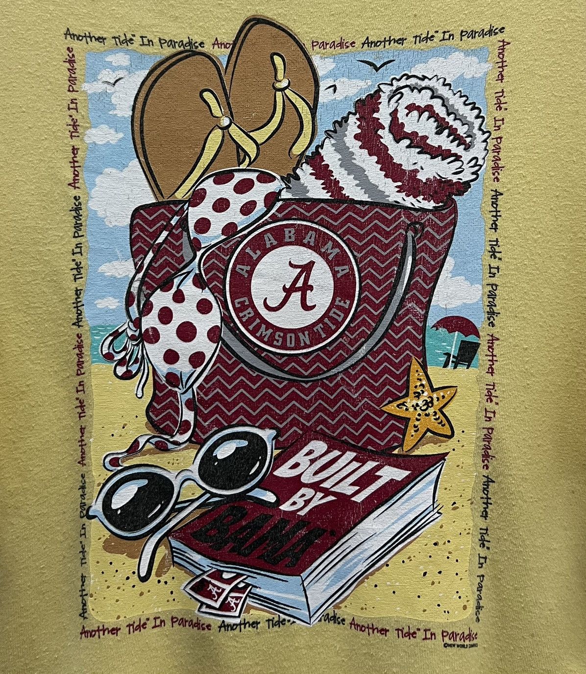 Vintage VINTAGE ALABAMA CRIMSONTIDE ANOTHER TIDE IN PARADISE SHIRT Size US M / EU 48-50 / 2 - 3 Thumbnail