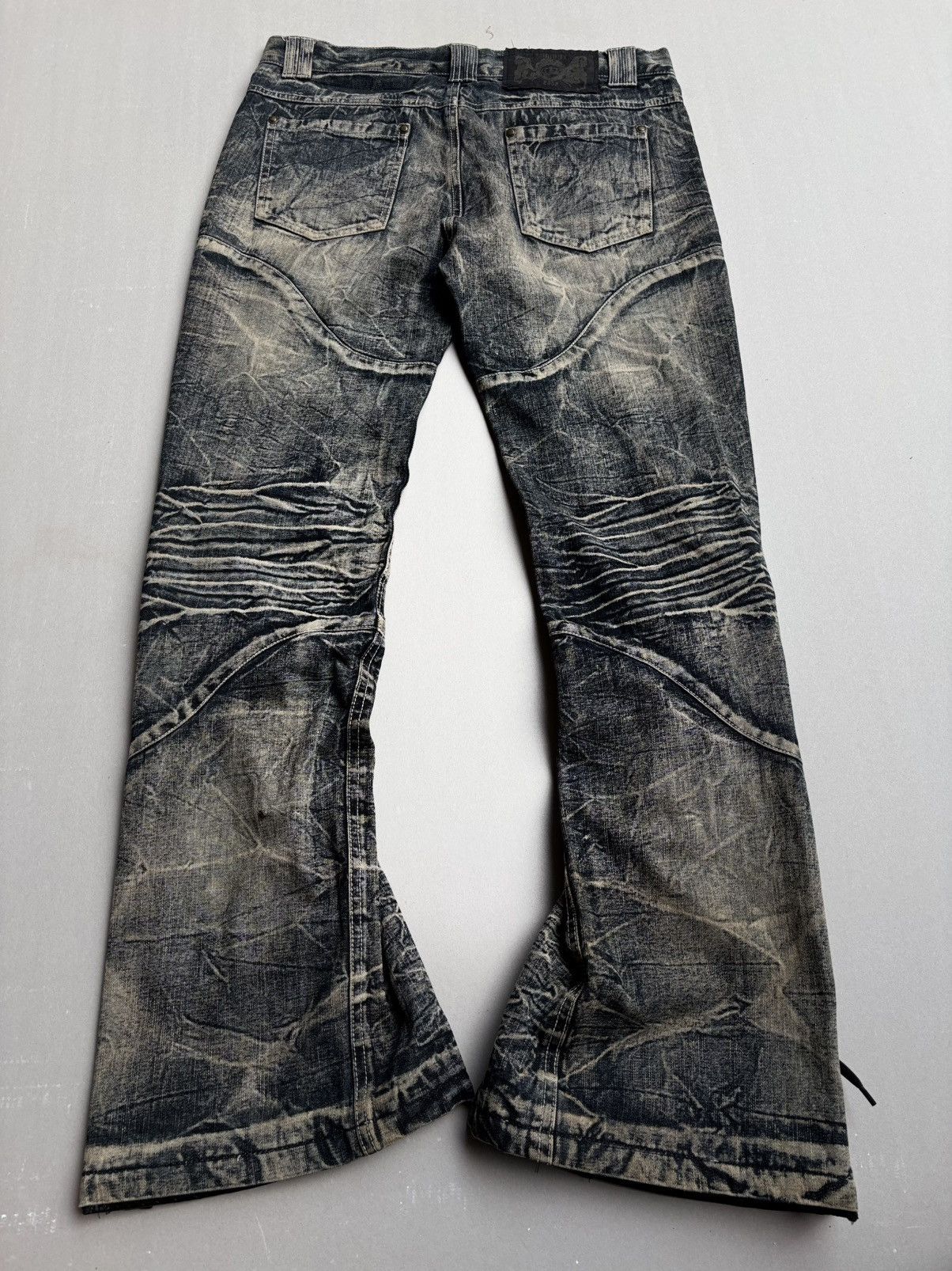 LOWBOX lace up flare jeans Size US 30 / EU 46 - 5 Thumbnail
