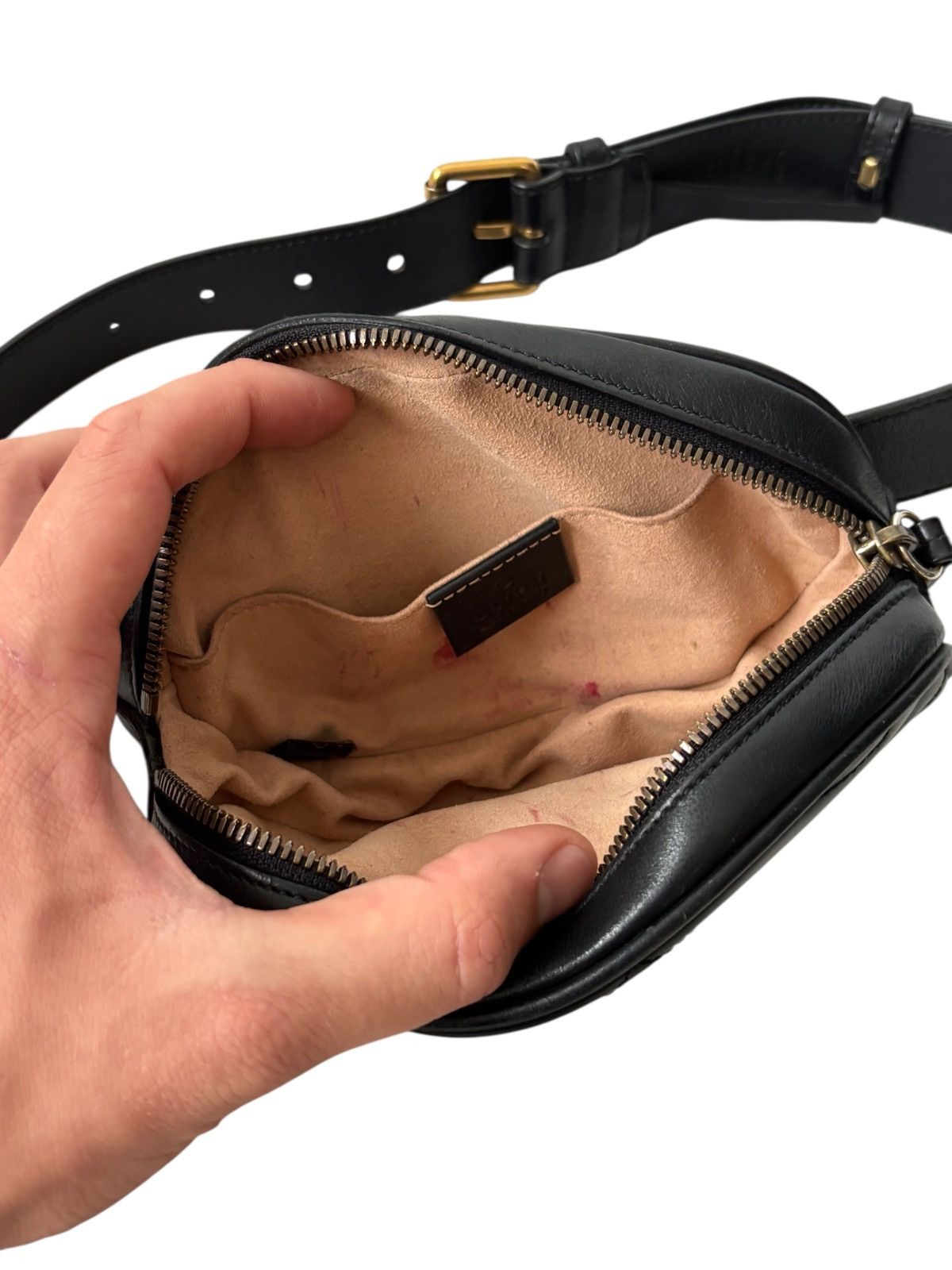 Gucci Gucci GG Marmot leather waist bag Size ONE SIZE - 5 Thumbnail