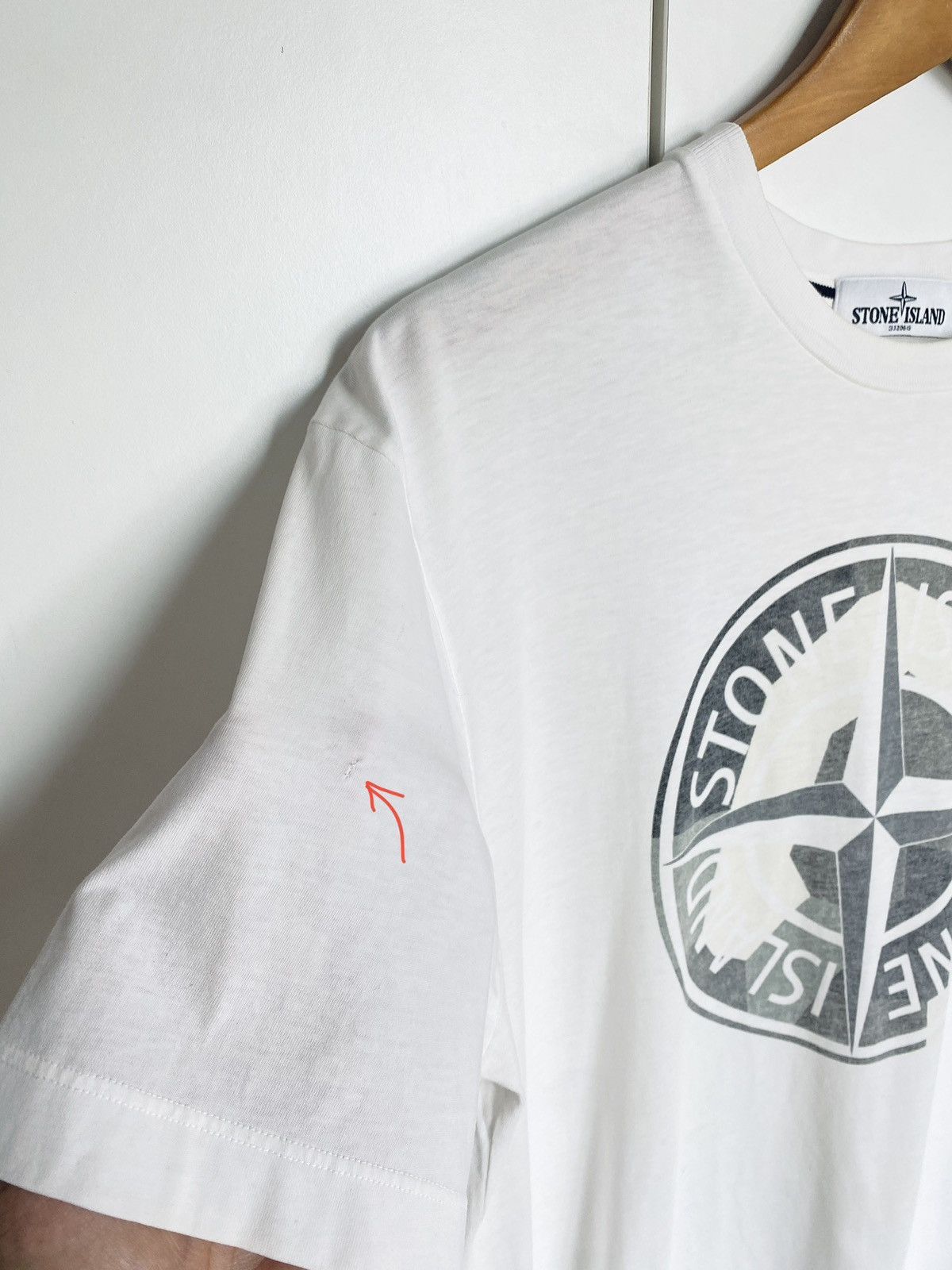 Designer × Stone Island Stone Island Tshirt Size US XL / EU 56 / 4 - 8 Thumbnail
