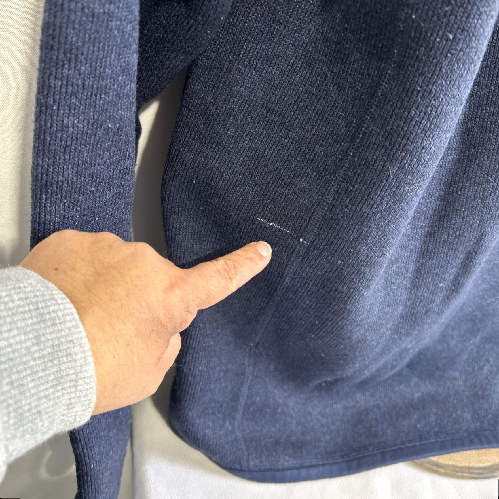 Patagonia Patagonia Sweater Pullover 1/4 Zip – Navy Blue – Size Large Mens Regular Built for Hiking Fall Winter Spring Outdoor Breathing Logo Knit Tight-DK Size US L / EU 52-54 / 3 - 4 Thumbnail