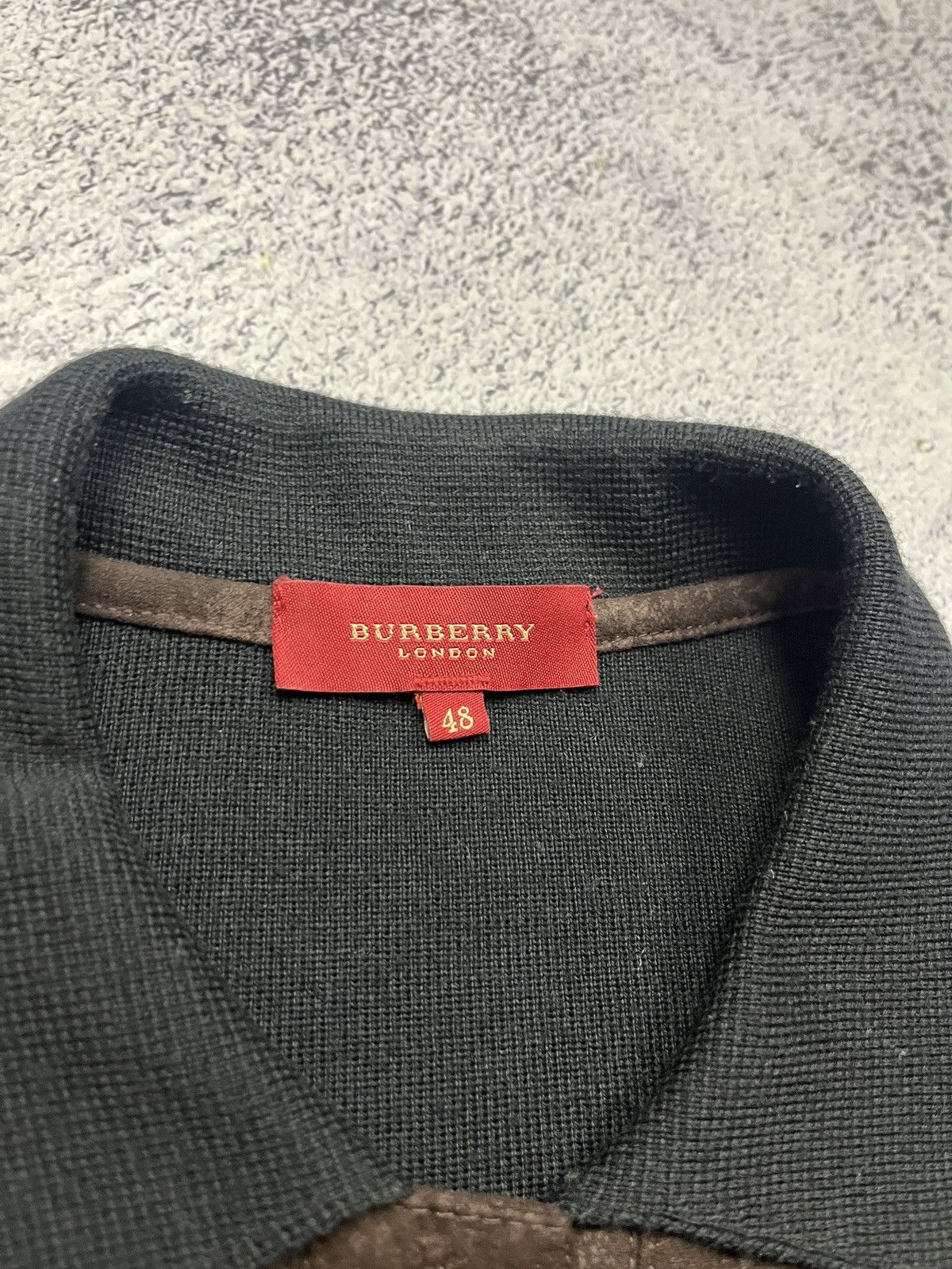 Burberry Vintage Burberry Paisley Pattern Wool Acrylic Jacket Sweater Size US M / EU 48-50 / 2 - 10 Thumbnail