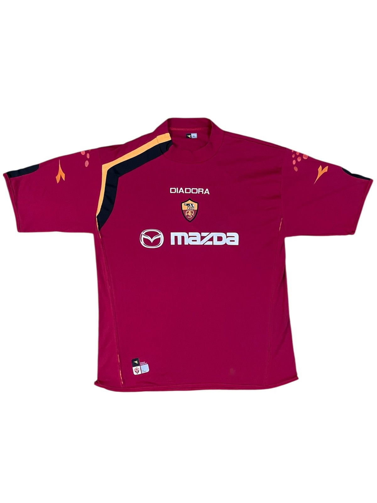 Vintage Super Rare Vintage As Roma 2003/2004 Jersey With Tag Size US XL / EU 56 / 4 - 1 Thumbnail
